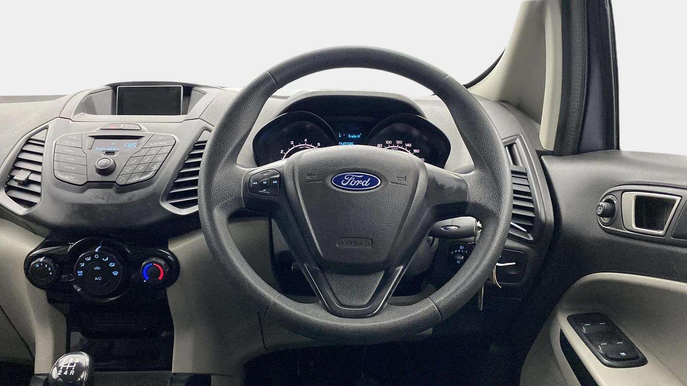 2017 Ford Ecosport TREND 1.5L PETROL, Petrol, Manual, 40,832 km, Steering Wheel Close Up