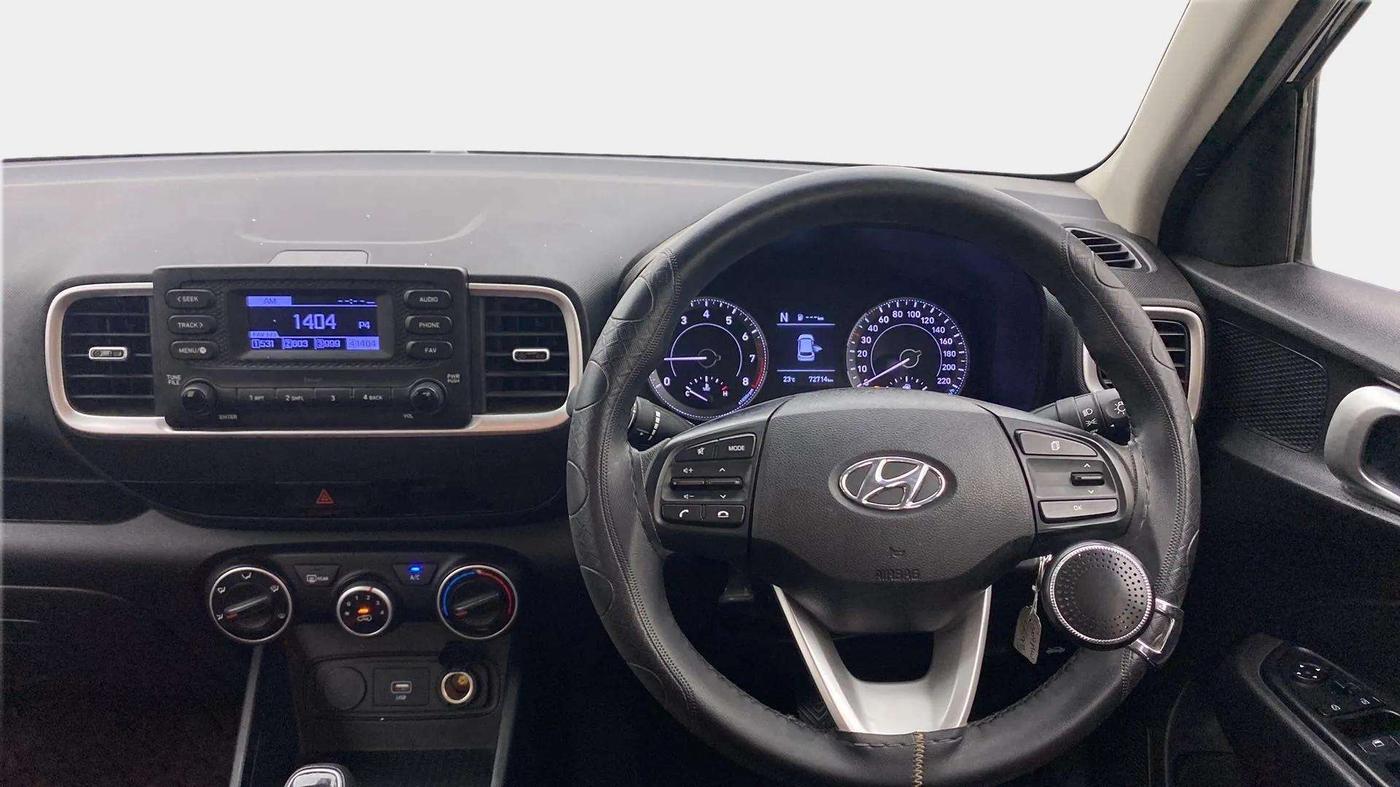 2021 Hyundai VENUE S 1.0 TURBO IMT, Petrol, Manual, 72,791 km, Steering Wheel Close Up