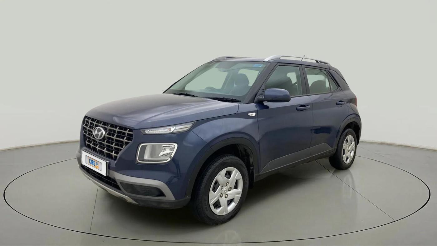 2021 Hyundai VENUE S 1.0 TURBO IMT, Petrol, Manual, 72,791 km, Left Front Diagonal