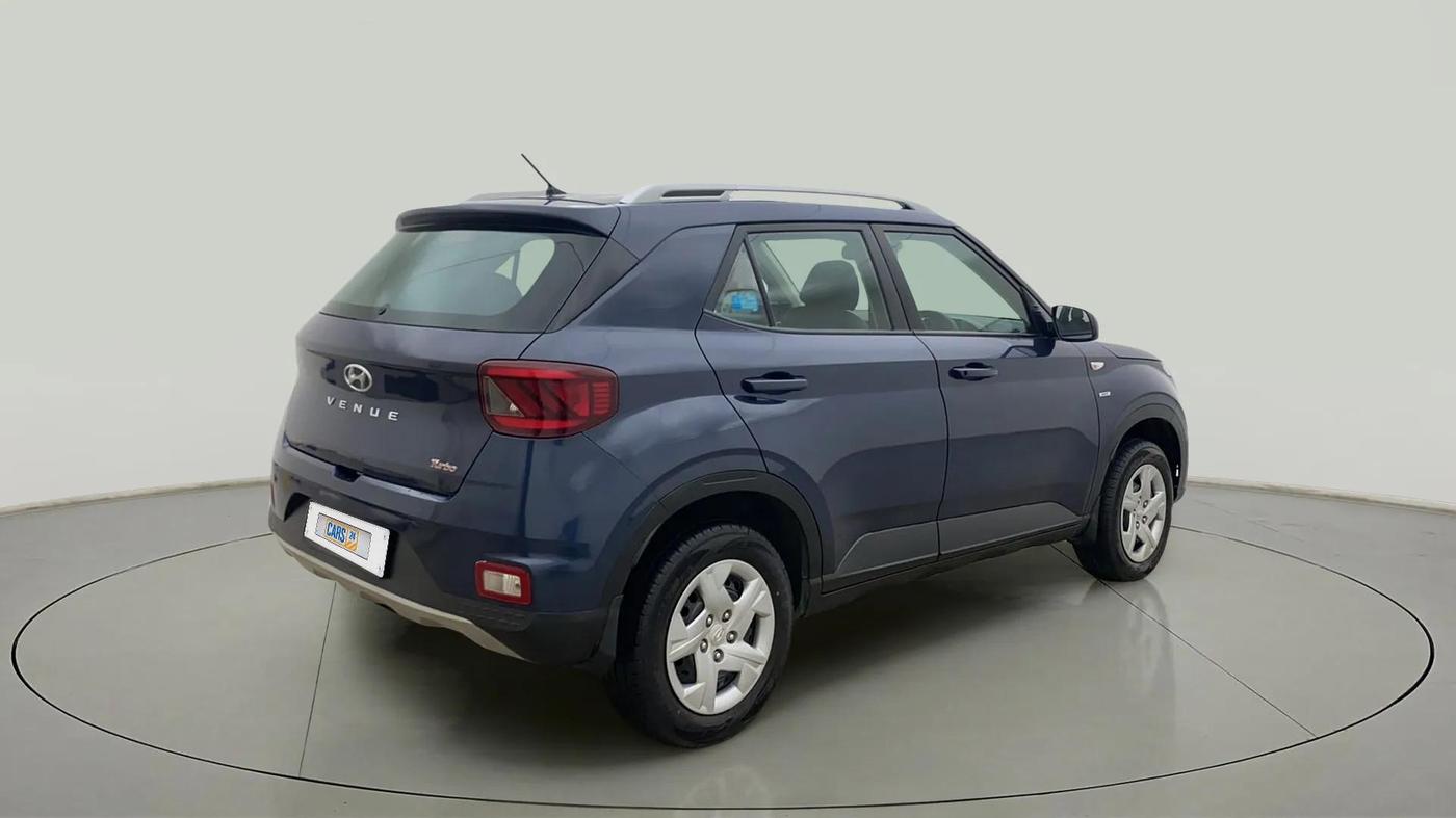 2021 Hyundai VENUE S 1.0 TURBO IMT, Petrol, Manual, 72,791 km, Right Back Diagonal