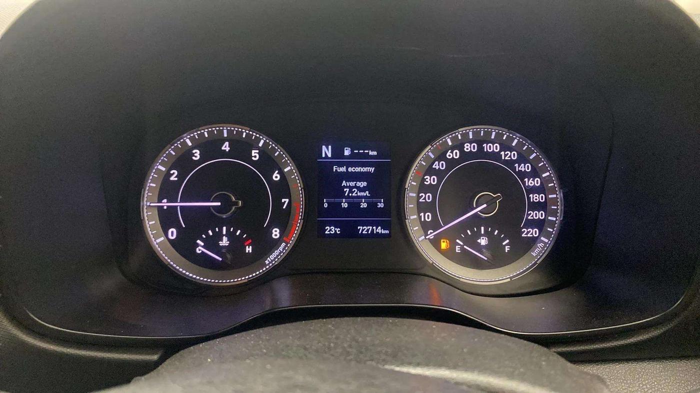 2021 Hyundai VENUE S 1.0 TURBO IMT, Petrol, Manual, 72,791 km, Odometer Image