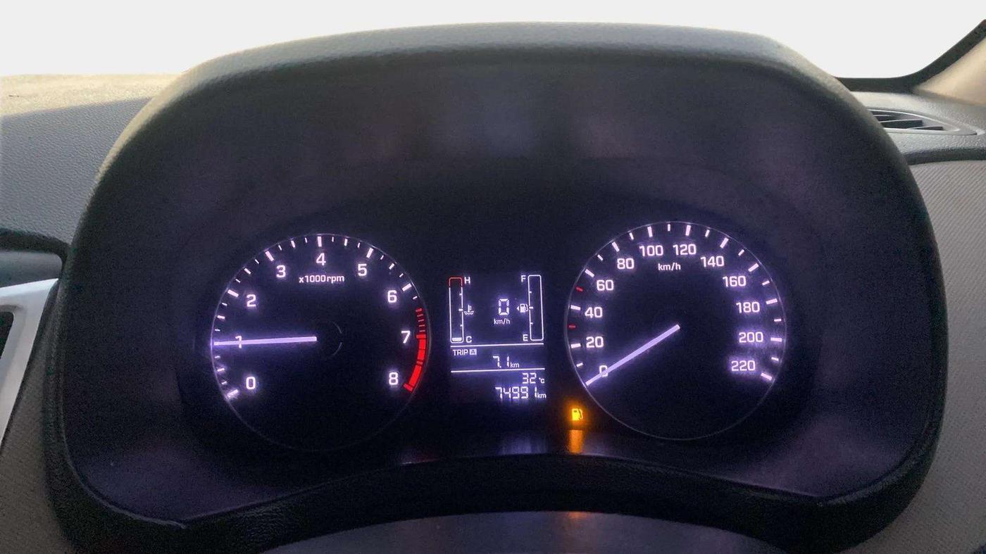 2016 Hyundai Creta SX PLUS 1.6 PETROL, Petrol, Manual, 75,053 km, Odometer Image