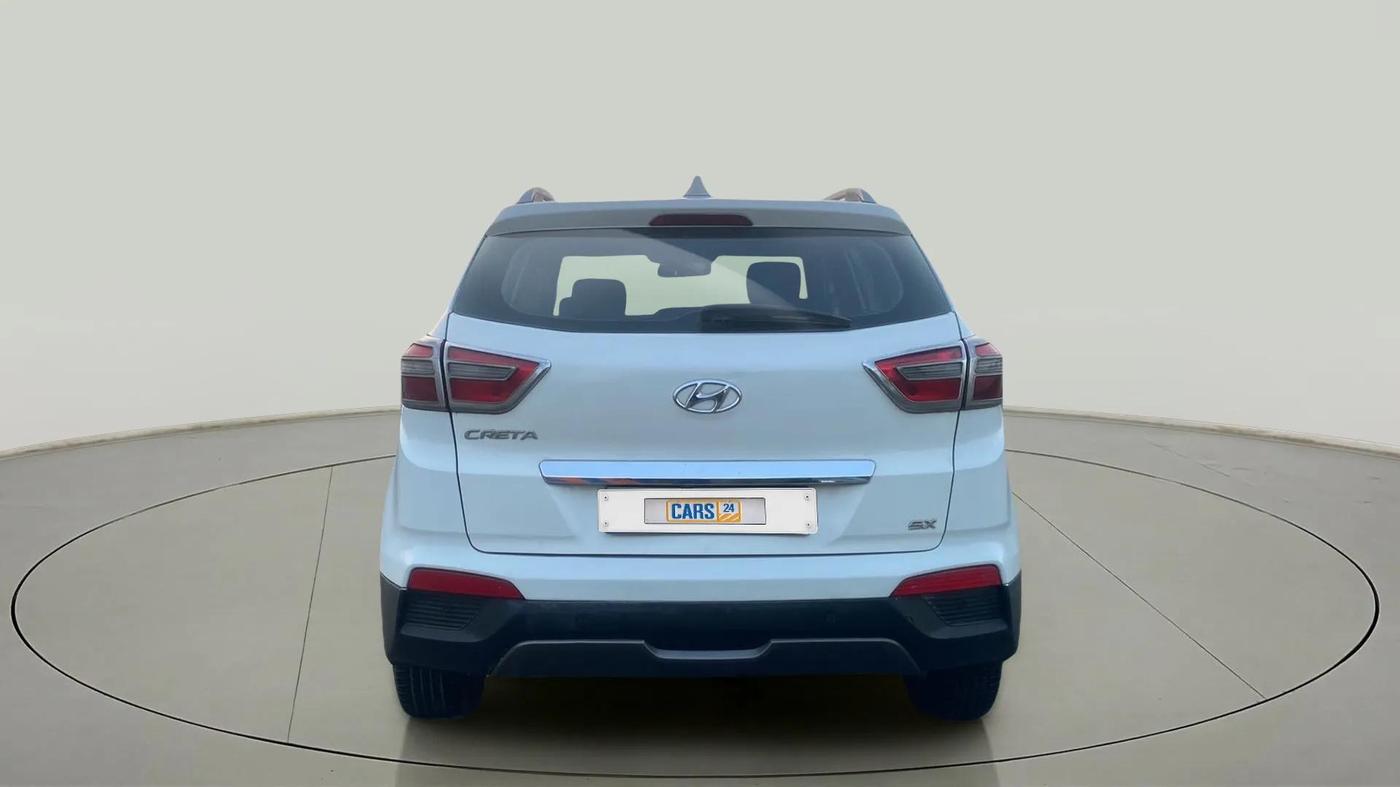 2016 Hyundai Creta SX PLUS 1.6 PETROL, Petrol, Manual, 75,053 km, Back/Rear