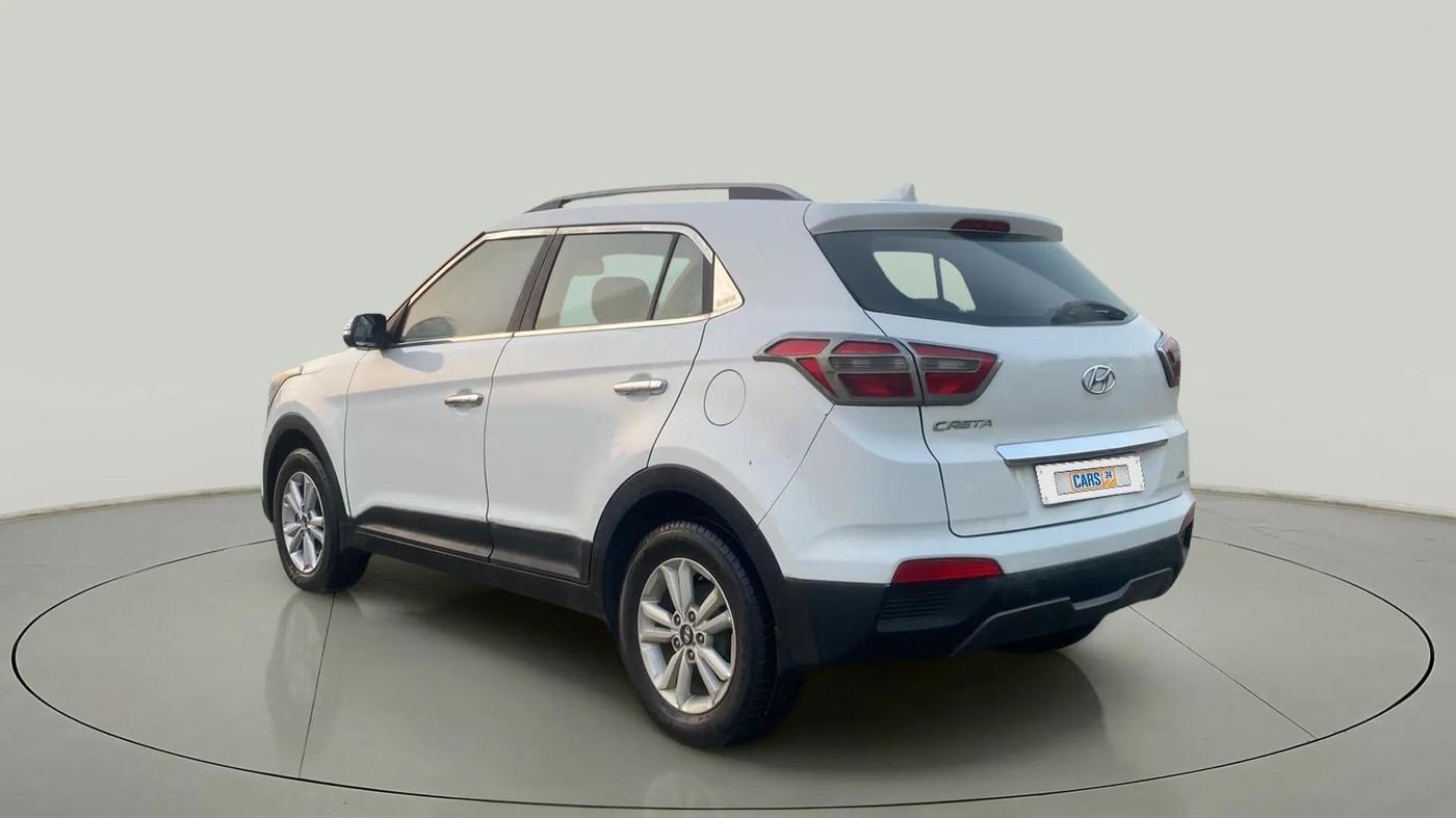 2016 Hyundai Creta SX PLUS 1.6 PETROL, Petrol, Manual, 75,053 km, Left Back Diagonal