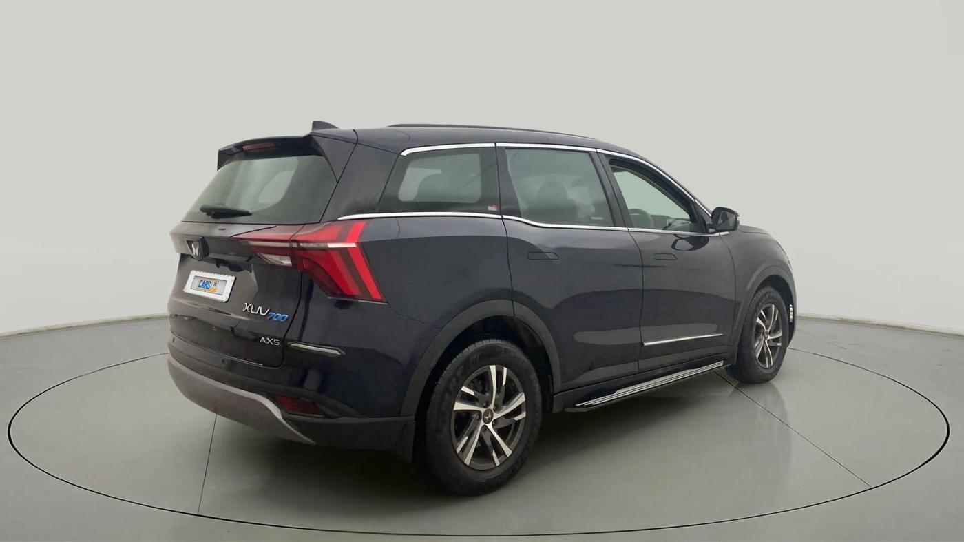2022 Mahindra XUV700 AX 5 P AT 5 STR, Petrol, Automatic, 11,921 km, Right Back Diagonal