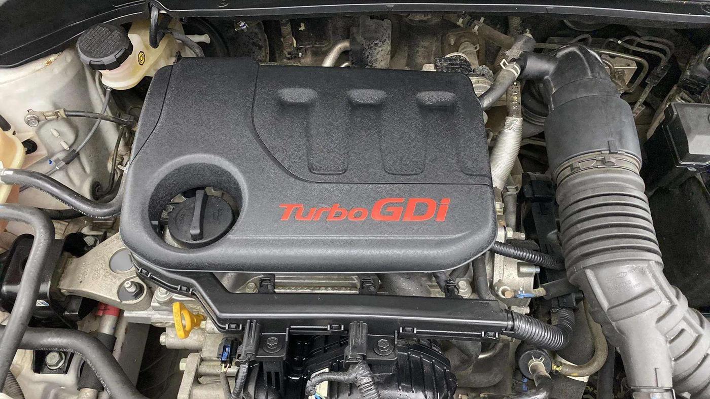 2022 Hyundai NEW I20 N LINE N6 1.0 TURBO GDI IMT, Petrol, Manual, 31,390 km, Engine View