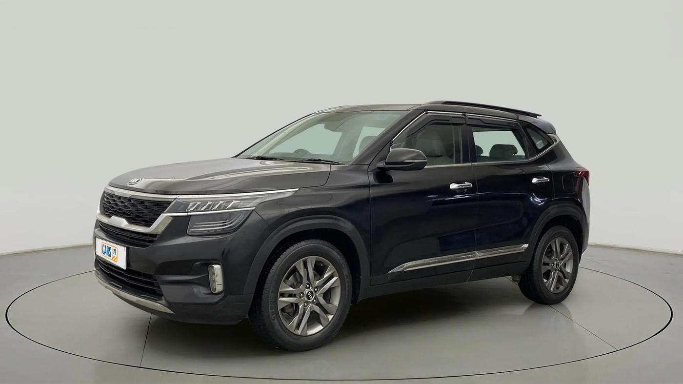 2020 KIA SELTOS HTX 1.5 PETROL, Petrol, Manual, 37,086 km, Left Front Diagonal