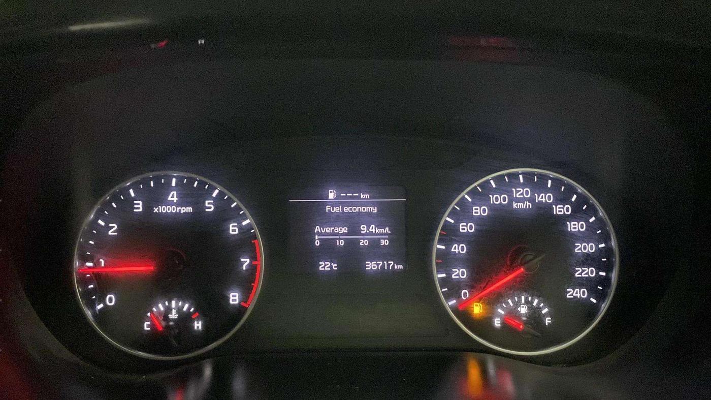 2020 KIA SELTOS HTX 1.5 PETROL, Petrol, Manual, 37,086 km, Odometer Image