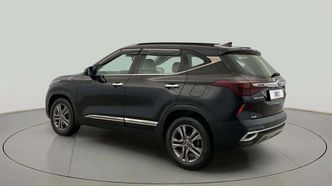 2020 KIA SELTOS HTX 1.5 PETROL, Petrol, Manual, 37,086 km, Left Back Diagonal