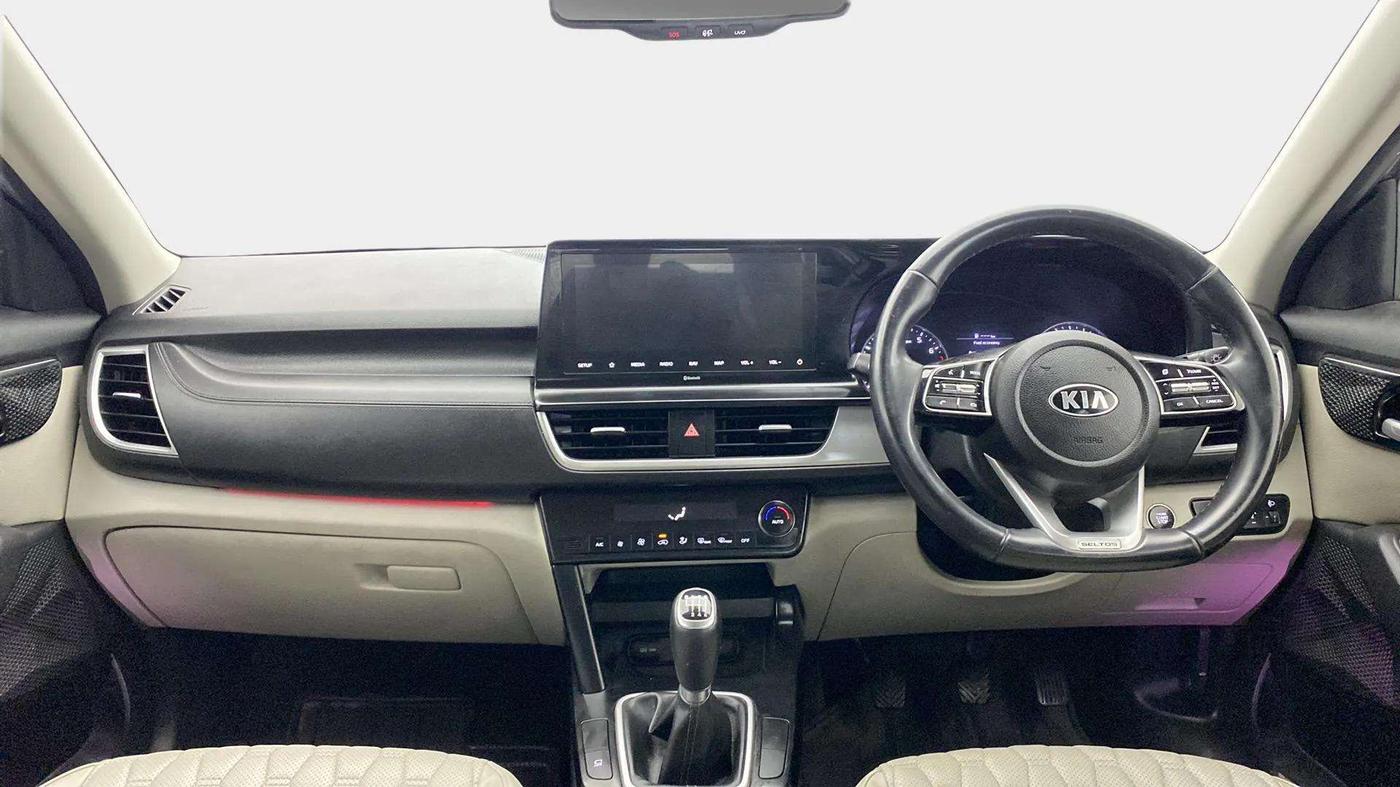 2020 KIA SELTOS HTX 1.5 PETROL, Petrol, Manual, 37,086 km, Dashboard