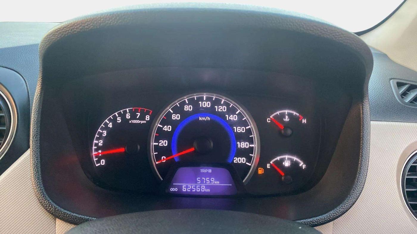 2016 Hyundai Grand i10 SPORTZ 1.2 KAPPA VTVT, Petrol, Manual, 62,591 km, Odometer Image
