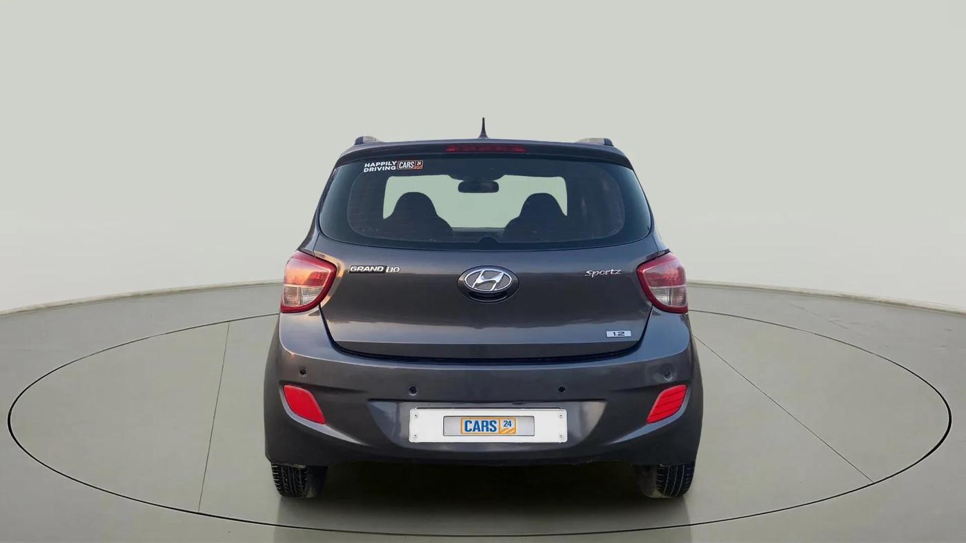 2016 Hyundai Grand i10 SPORTZ 1.2 KAPPA VTVT, Petrol, Manual, 62,591 km, Back/Rear
