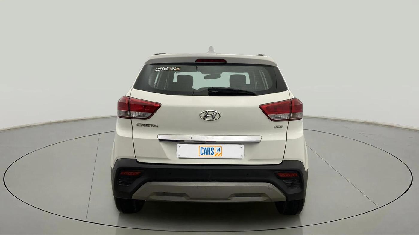 2018 Hyundai Creta SX 1.6 PETROL, Petrol, Manual, 59,751 km, Back/Rear
