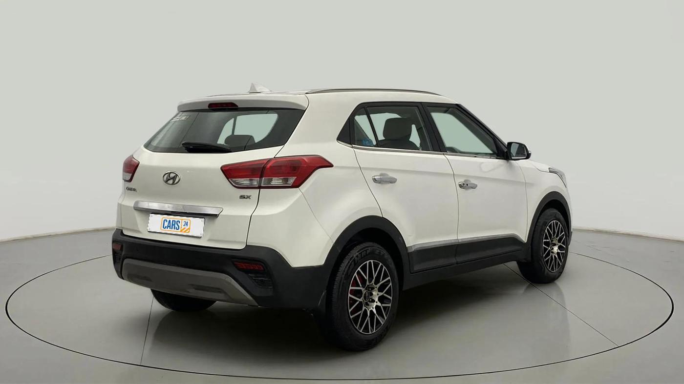 2018 Hyundai Creta SX 1.6 PETROL, Petrol, Manual, 59,751 km, Right Back Diagonal
