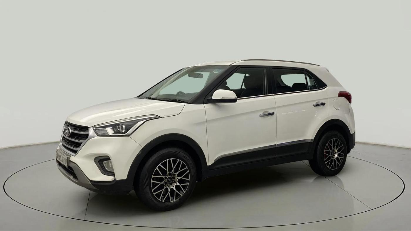 2018 Hyundai Creta SX 1.6 PETROL, Petrol, Manual, 59,751 km, Left Front Diagonal