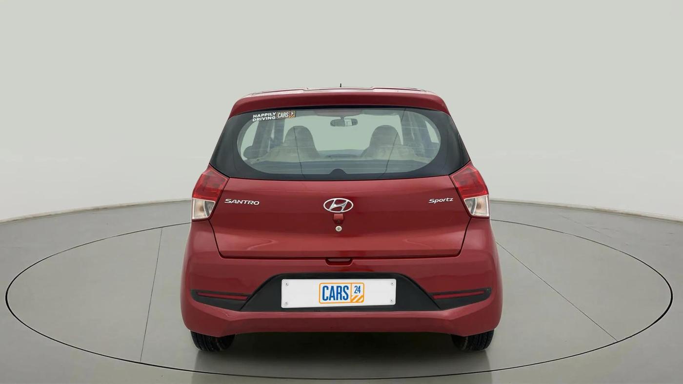 2019 Hyundai NEW SANTRO SPORTZ AMT, CNG, Automatic, 53,874 km, Back/Rear