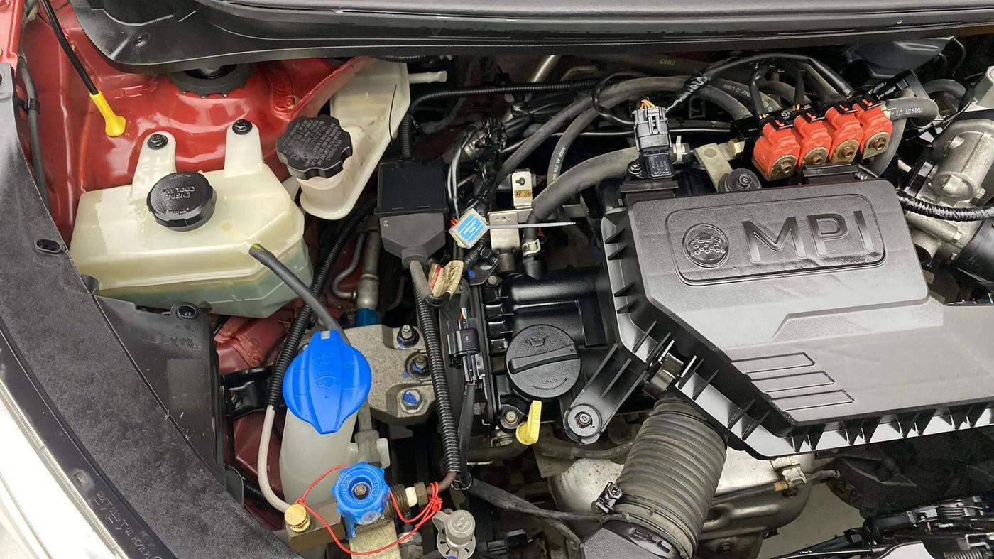 2019 Hyundai NEW SANTRO SPORTZ AMT, CNG, Automatic, 53,874 km, Engine View - Right