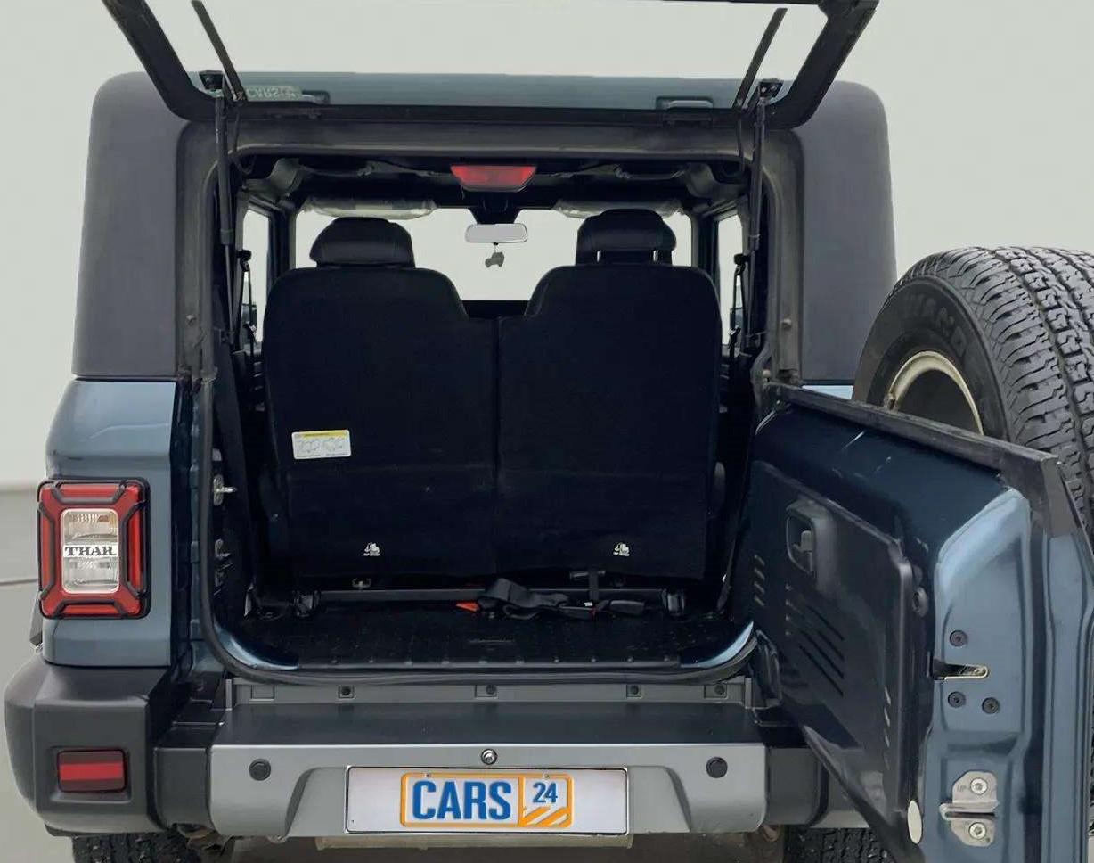 2021 Mahindra Thar LX HT PETROL 4WD MT, Petrol, Manual, 30,879 km, Boot Inside