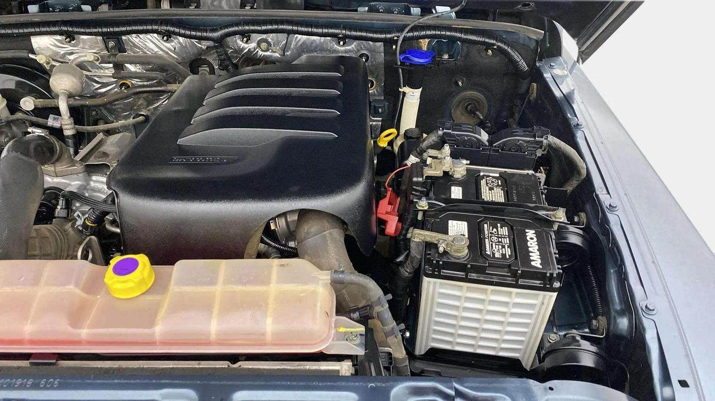 2021 Mahindra Thar LX HT PETROL 4WD MT, Petrol, Manual, 30,879 km, Engine View - Left