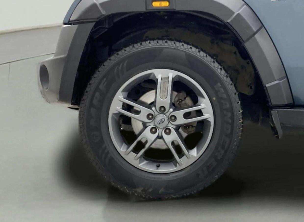 2021 Mahindra Thar LX HT PETROL 4WD MT, Petrol, Manual, 30,879 km, Left Front Wheel