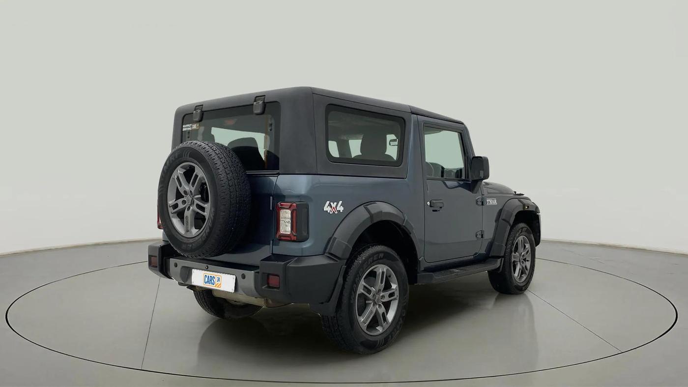 2021 Mahindra Thar LX HT PETROL 4WD MT, Petrol, Manual, 30,879 km, Right Back Diagonal