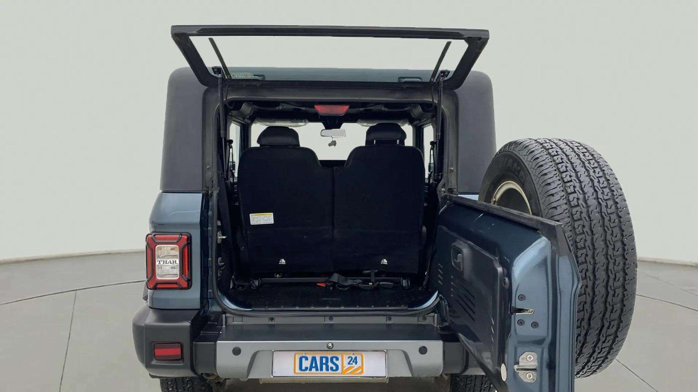 2021 Mahindra Thar LX HT PETROL 4WD MT, Petrol, Manual, 30,879 km, Boot Door Open