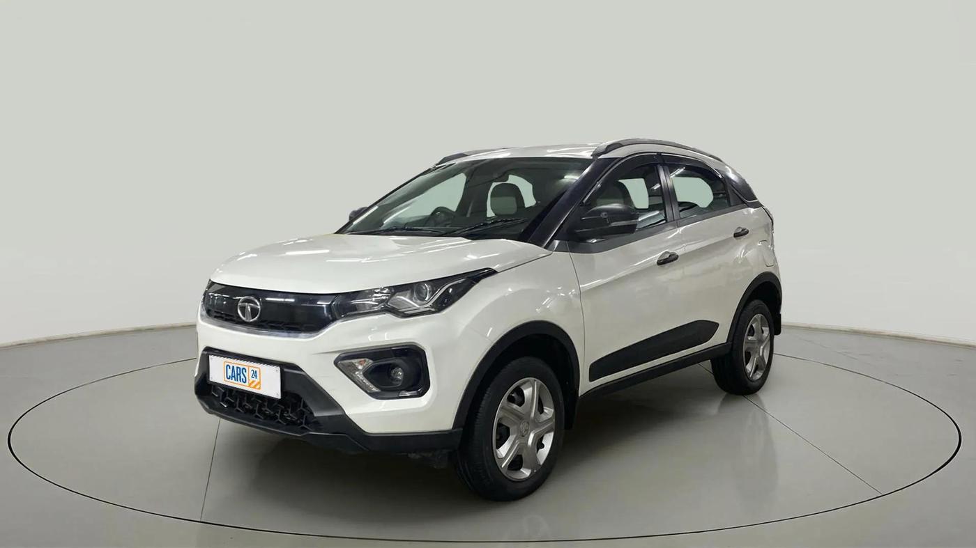 2021 Tata NEXON XM SUNROOF PETROL, Petrol, Manual, 26,863 km, Left Front Diagonal