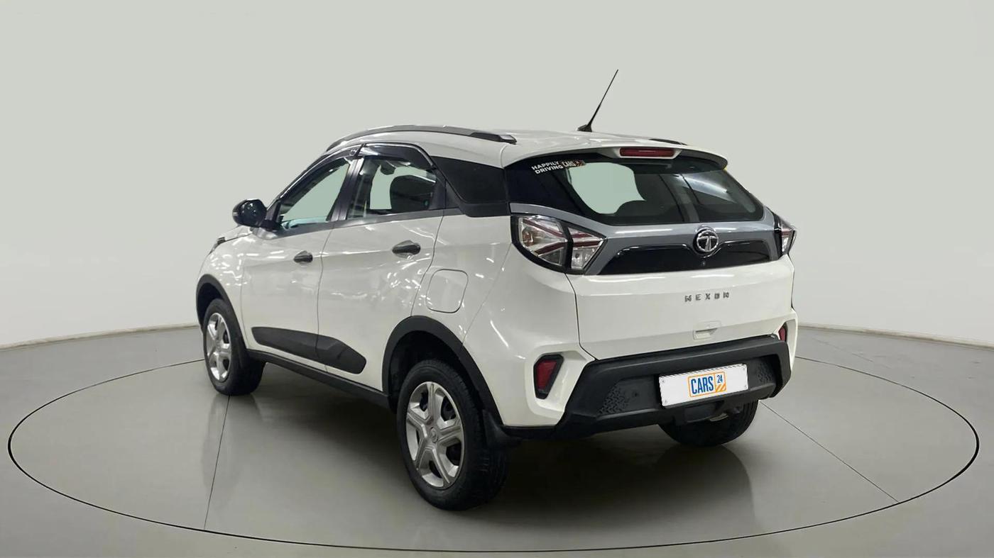 2021 Tata NEXON XM SUNROOF PETROL, Petrol, Manual, 26,863 km, Left Back Diagonal