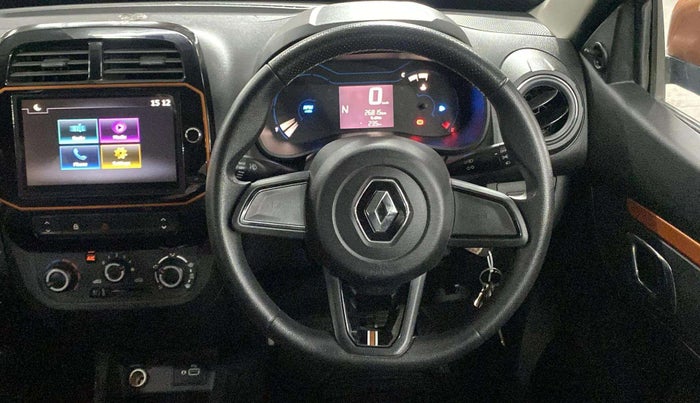 2021 Renault Kwid CLIMBER 1.0 AMT (O), Petrol, Automatic, 26,788 km, Steering Wheel Close Up