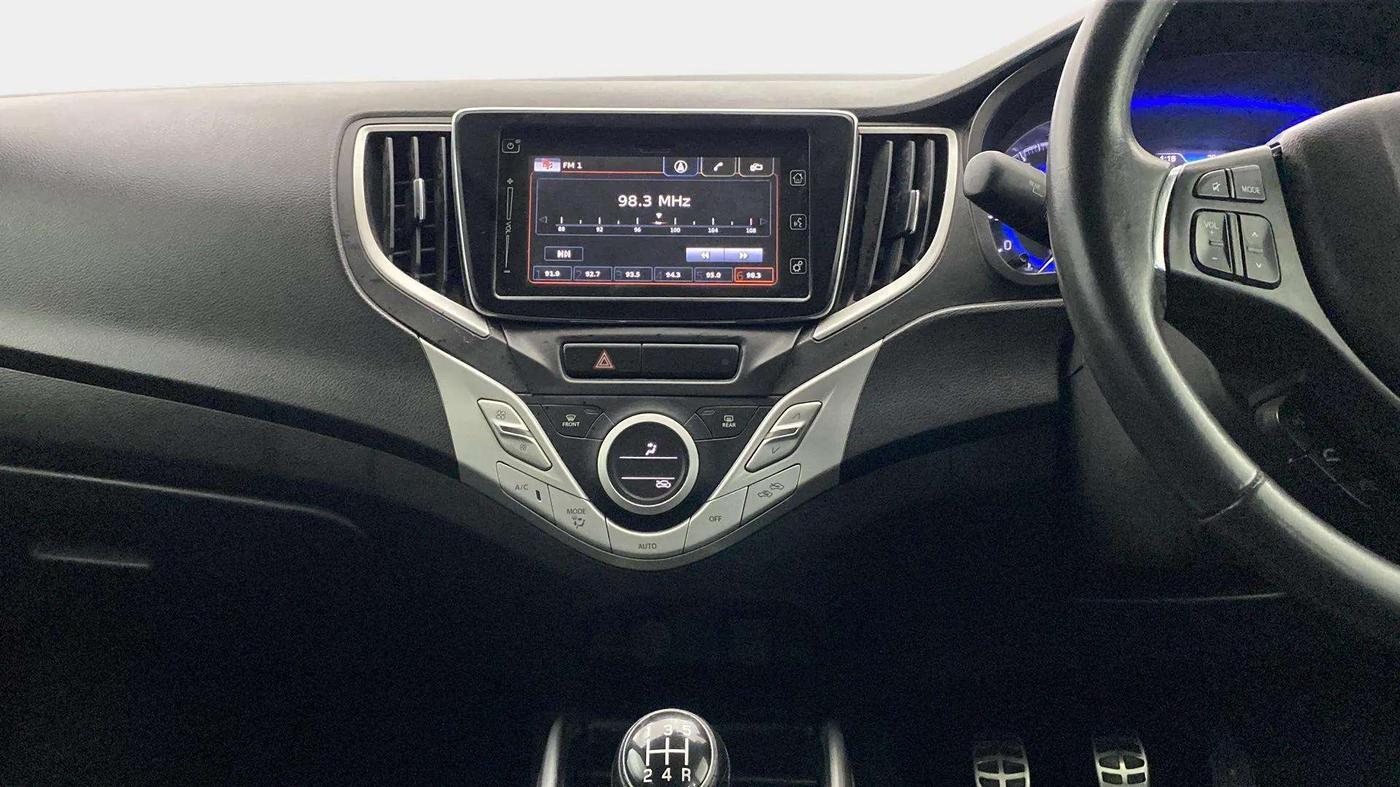 2017 Maruti Baleno ALPHA PETROL 1.2, Petrol, Manual, 60,080 km, Air Conditioner