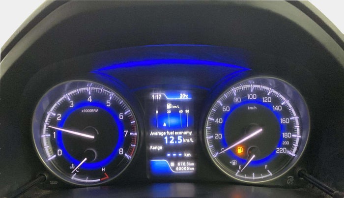 2017 Maruti Baleno ALPHA PETROL 1.2, Petrol, Manual, 60,080 km, Odometer Image