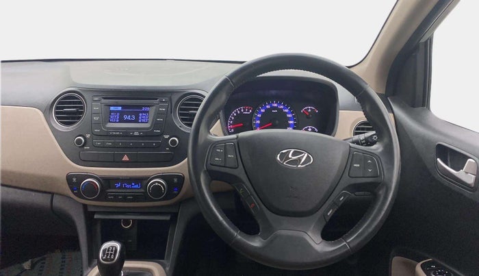 2015 Hyundai Xcent SX 1.2 (O), Petrol, Manual, 62,879 km, Steering Wheel Close Up