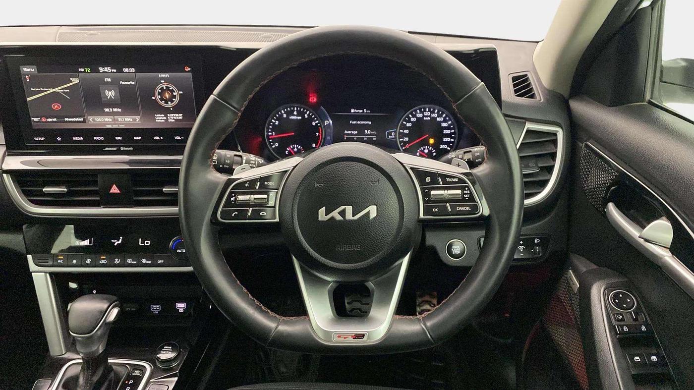 2021 KIA SELTOS GTX PLUS DCT 1.4 PETROL, Petrol, Automatic, 45,105 km, Steering Wheel Close Up
