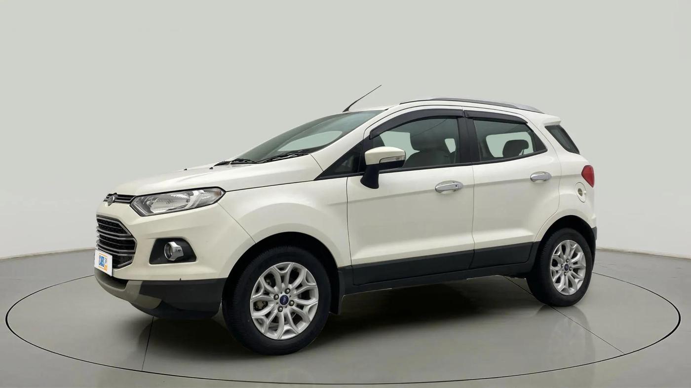 2017 Ford Ecosport TITANIUM 1.5L PETROL AT, Petrol, Automatic, 26,404 km, Left Front Diagonal