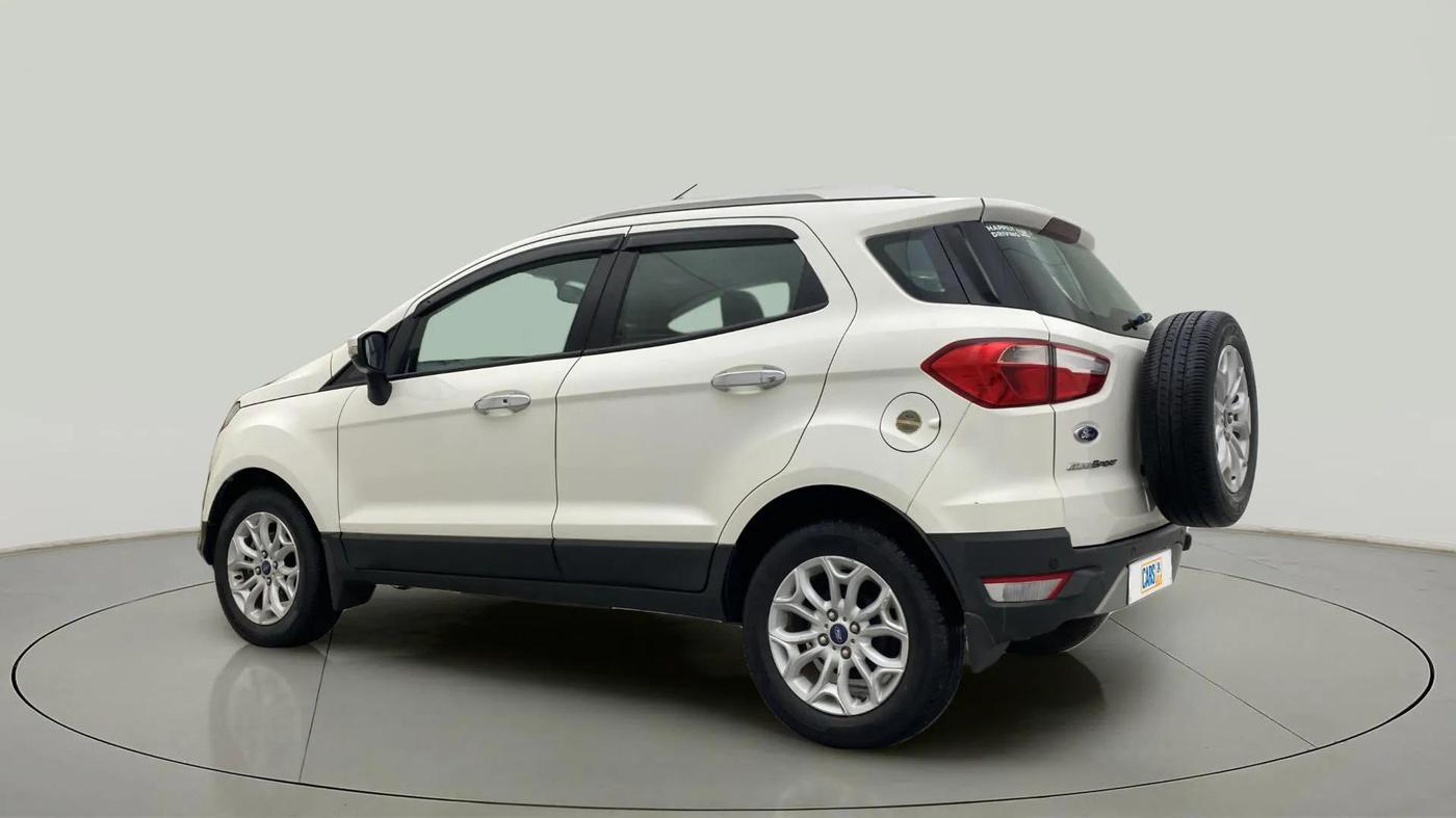 2017 Ford Ecosport TITANIUM 1.5L PETROL AT, Petrol, Automatic, 26,404 km, Left Back Diagonal