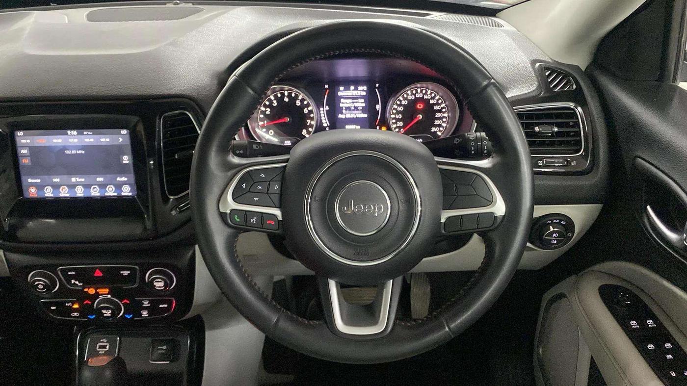 2019 Jeep Compass LIMITED 1.4 PETROL AT, Petrol, Automatic, 18,297 km, Steering Wheel Close Up