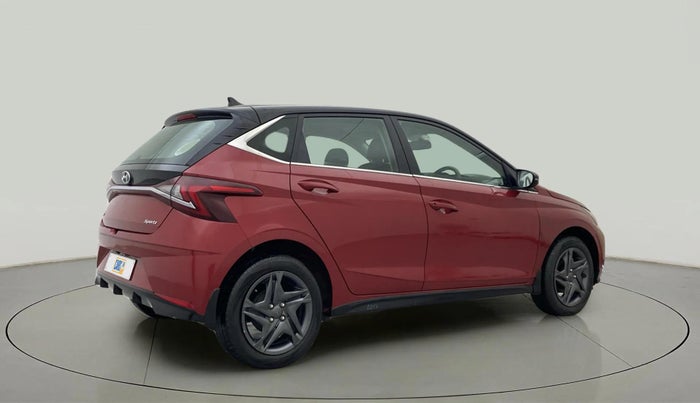 2021 Hyundai NEW I20 SPORTZ 1.2 AT DUAL TONE, Petrol, Automatic, 15,939 km, Right Back Diagonal