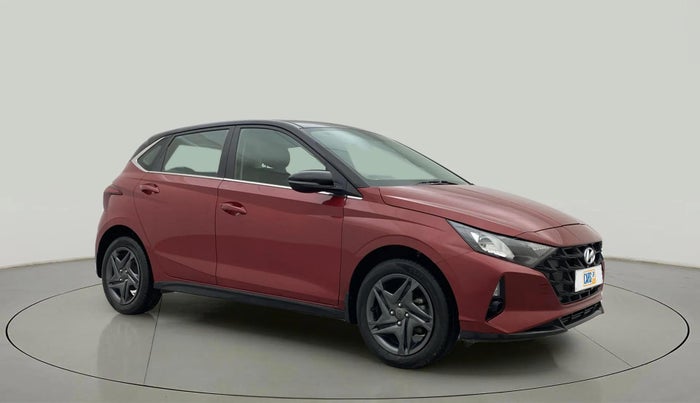 2021 Hyundai NEW I20 SPORTZ 1.2 AT DUAL TONE, Petrol, Automatic, 15,939 km, Right Front Diagonal