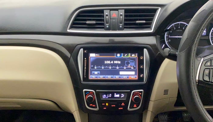 2017 Maruti Ciaz ALPHA 1.4 PETROL, Petrol, Manual, 89,068 km, Air Conditioner