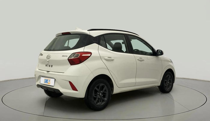 2022 Hyundai GRAND I10 NIOS SPORTZ 1.2 KAPPA VTVT, Petrol, Manual, 35,634 km, Right Back Diagonal