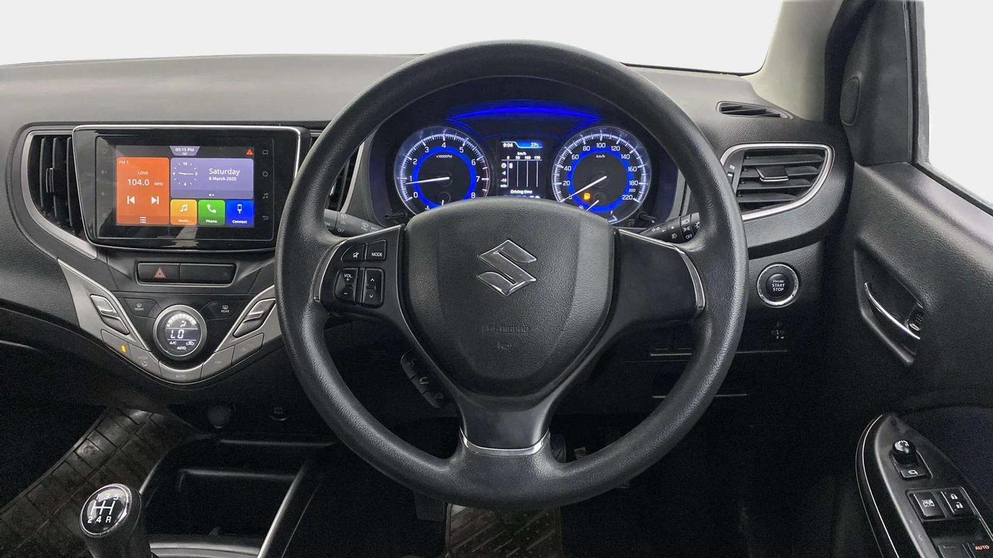 2020 Maruti Baleno ZETA PETROL 1.2, Petrol, Manual, 31,397 km, Steering Wheel Close Up