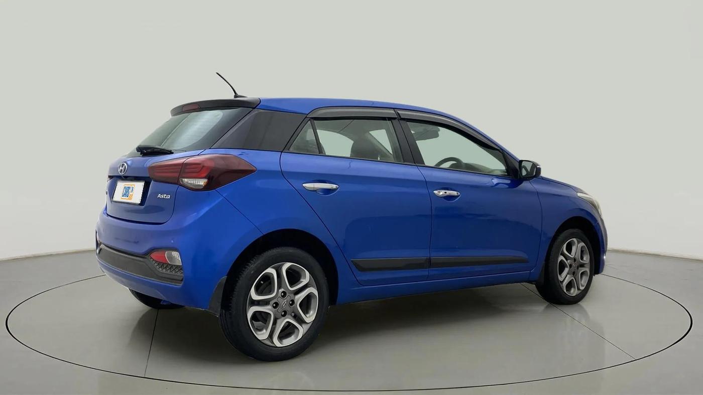 2019 Hyundai Elite i20 ASTA 1.2 (O), Petrol, Manual, 38,302 km, Right Back Diagonal