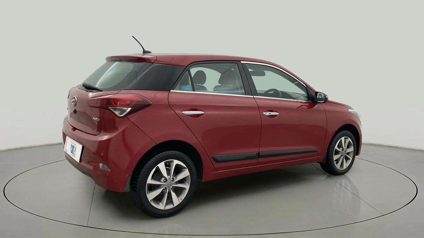 2017 Hyundai Elite i20 ASTA 1.2 (O), Petrol, Manual, 42,580 km, Right Back Diagonal