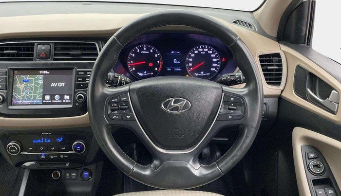 2018 Hyundai Elite i20 ASTA 1.2 (O), Petrol, Manual, 22,329 km, Steering Wheel Close Up