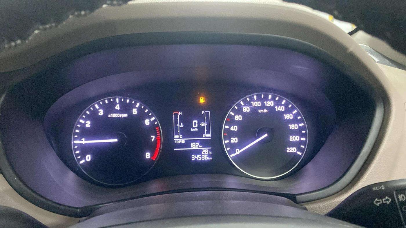 2017 Hyundai Elite i20 SPORTZ 1.2, Petrol, Manual, 34,578 km, Odometer Image