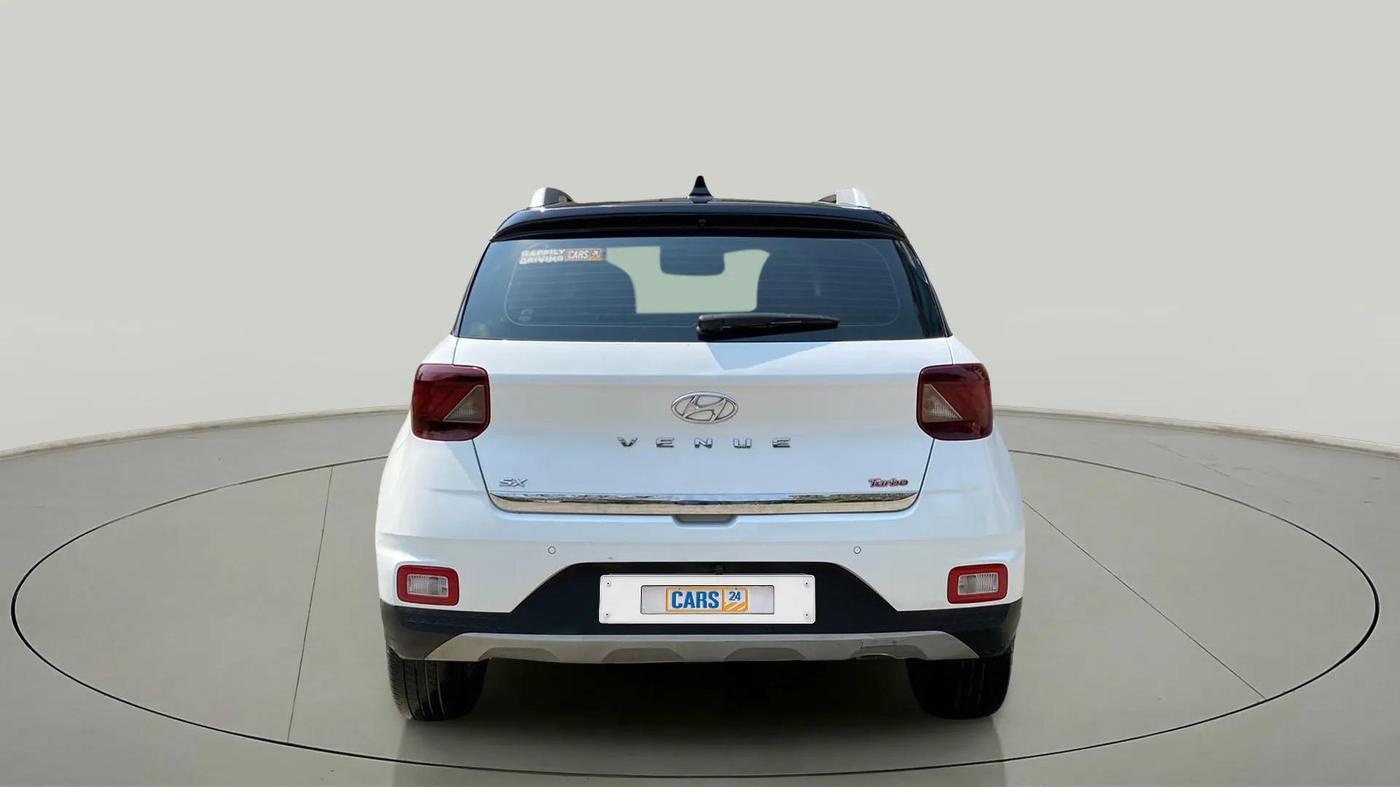2020 Hyundai VENUE SX 1.0 (O) TURBO, Petrol, Manual, 28,064 km, Back/Rear
