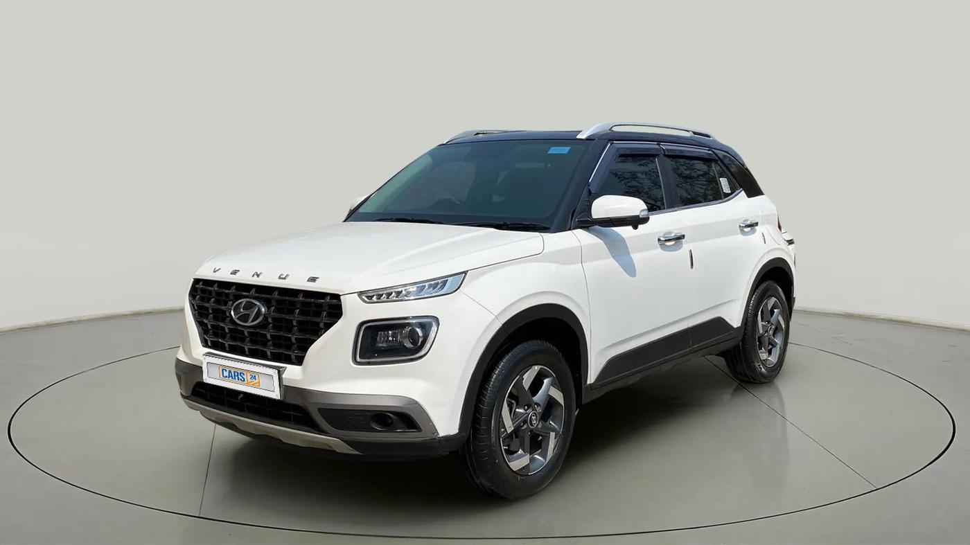 2020 Hyundai VENUE SX 1.0 (O) TURBO, Petrol, Manual, 28,064 km, Left Front Diagonal