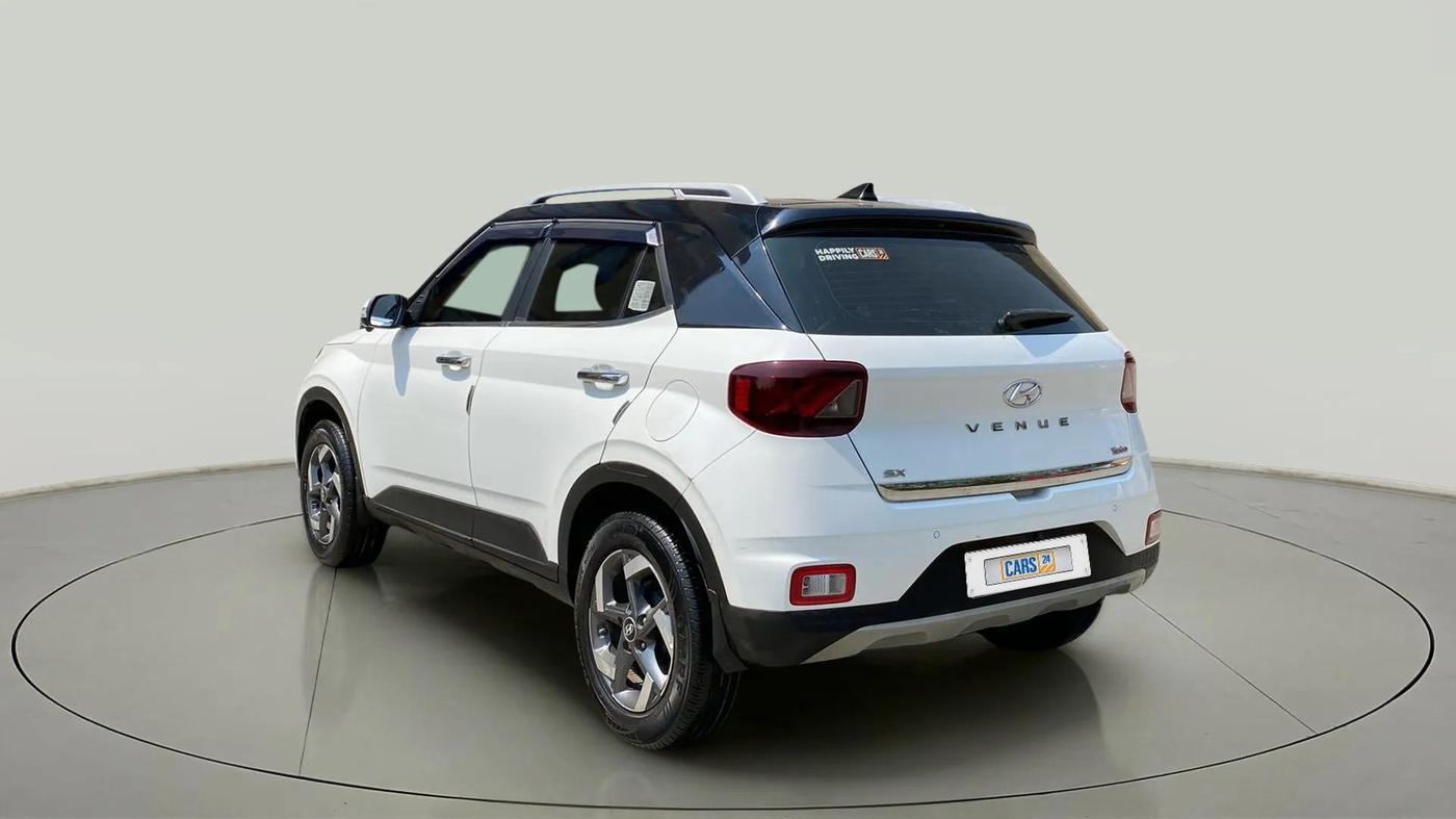 2020 Hyundai VENUE SX 1.0 (O) TURBO, Petrol, Manual, 28,064 km, Left Back Diagonal