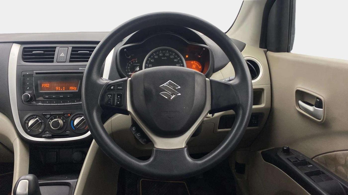 2016 Maruti Celerio ZXI AMT (O), Petrol, Automatic, 59,996 km, Steering Wheel Close Up