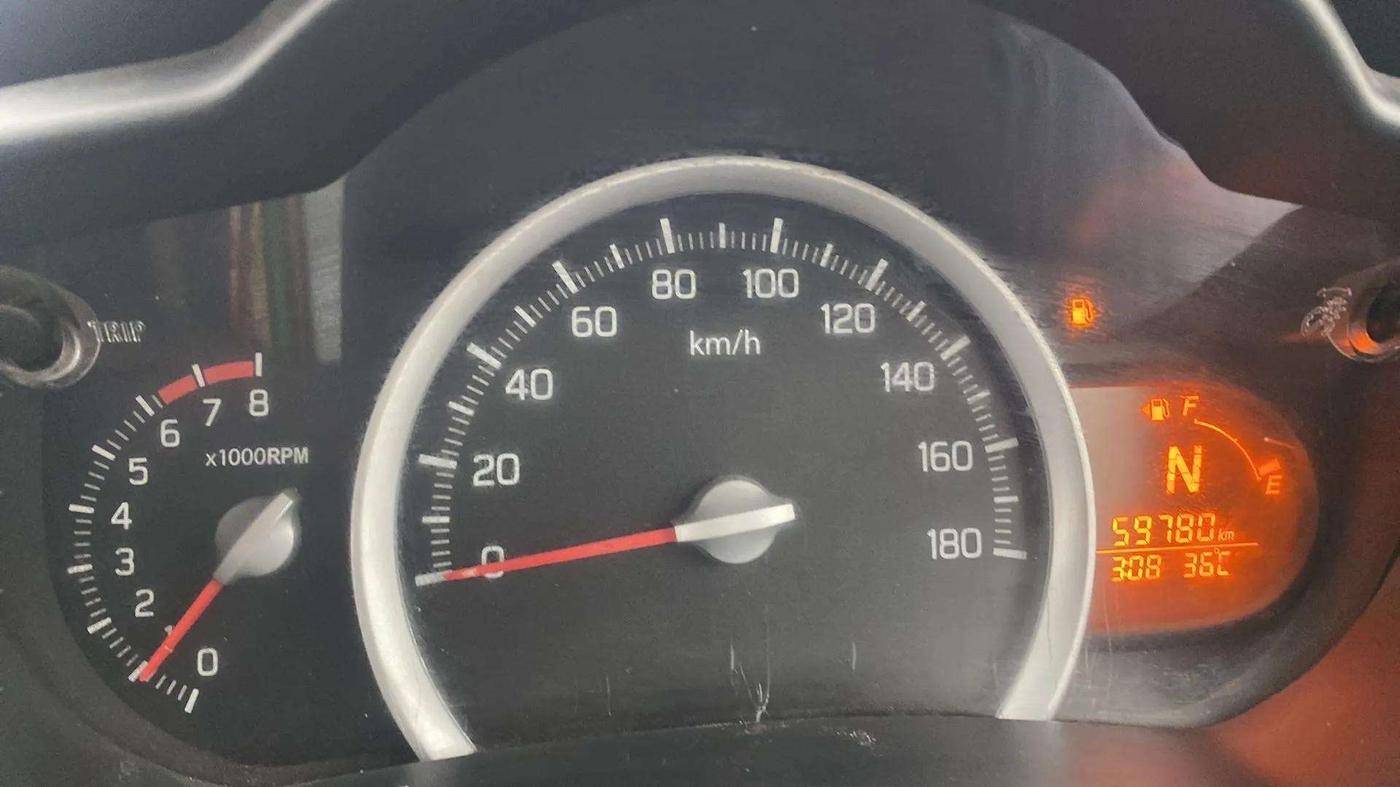 2016 Maruti Celerio ZXI AMT (O), Petrol, Automatic, 59,996 km, Odometer Image